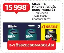 Auchan GILLETTE MACH3 3 PENGÉS BOROTVABETÉT ajánlat