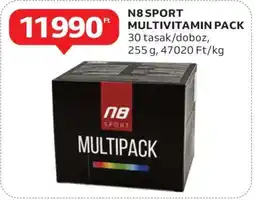 Auchan N8 SPORT MULTIVITAMIN PACK ajánlat