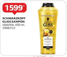 Auchan SCHWARZKOPF GLISS SAMPON ajánlat