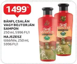Auchan Bánfi, Csalán vagy Bojtorján Sampon ajánlat