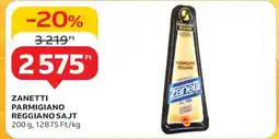Auchan Zanetti Parmigiano Reggiano Sajt ajánlat