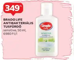 Auchan BRADO LIFE ANTIBAKTERIÁLIS TUSFÜRDŐ ajánlat