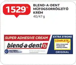 Auchan Blend-a-Dent műfogsorrögzítő krém ajánlat
