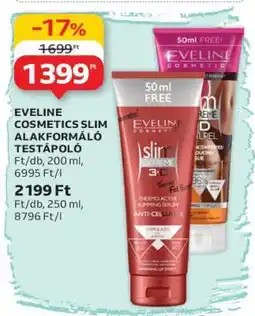 Auchan Eveline Cosmetics Slim Alakformáló Testápoló ajánlat