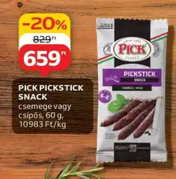 Auchan PICK PICKSTICK SNACK ajánlat