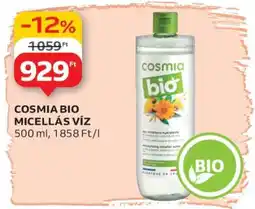 Auchan COSMIA BIO MICELLÁS VÍZ ajánlat