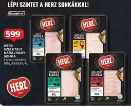 Auchan HERZ szeletelt karaj vagy sonka ajánlat