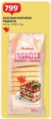 Auchan Auchan Kedvenc Piskóta ajánlat