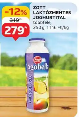 Auchan ZOTT LAKTÓZMENTES JOGHURTITAL ajánlat