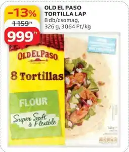 Auchan OLD EL PASO TORTILLA LAP ajánlat