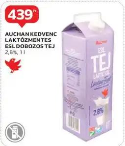 Auchan AUCHAN KEDVENC LAKTÓZMENTES ESL DOBOZOS TEJ ajánlat