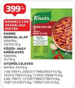 Auchan Knorr Normál Alap ajánlat