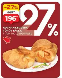 Auchan AUCHAN KEDVENC TÚRÓS TÁSKA ajánlat