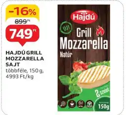 Auchan HAJDÚ GRILL MOZZARELLA SAJT ajánlat