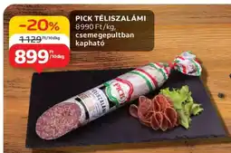 Auchan PICK Téliszalámi ajánlat