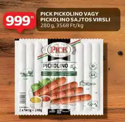 Auchan PICK Pickolino vagy Pickolino Sajtos Virsli ajánlat