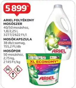 Auchan ARIEL Folyékony mosószer ajánlat