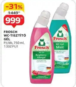 Auchan FROSCH WC-TISZTÍTÓ GÉL ajánlat