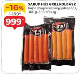 Auchan SARUD HÚS GRILLKOLBÁSZ ajánlat