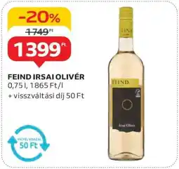 Auchan FEIND IRSAI OLIVÉR ajánlat