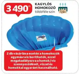 Auchan Kagylós Homokozó ajánlat