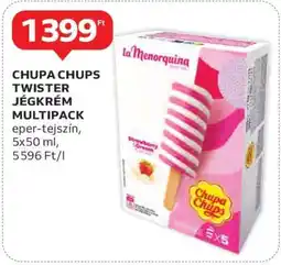 Auchan CHUPA CHUPS TWISTER JÉGKRÉM MULTIPACK ajánlat