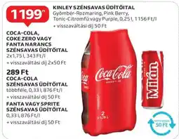 Auchan Coca-Cola, Coke Zero vagy Fanta Narancs Szénsavas Üdítőital ajánlat