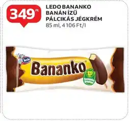 Auchan Ledo Bananko Banán Ízű Pálcikás Jégkrém ajánlat