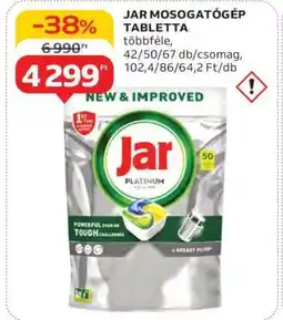 Auchan Jar Mosogatógép-tabletta ajánlat
