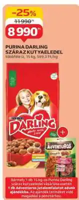 Auchan Purina Darling Száraz Kutyaeledel ajánlat
