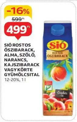Auchan Sió Rostos Gyümölcsital ajánlat