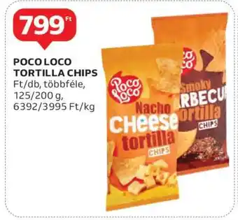 Auchan POCO LOCO Tortilla chips ajánlat
