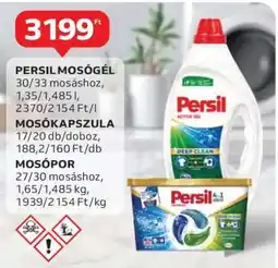 Auchan Persil Mosógél, Mosókapszula, Mosópor ajánlat