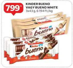 Auchan Kinder Bueno vagy Bueno White ajánlat