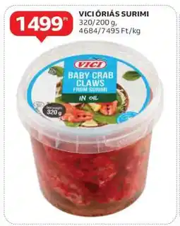 Auchan VICI ÓRIÁS SURIMI ajánlat