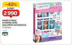 Auchan MAKE IT REA! GYÜMÖLCSÖS SZÁJFÉNY AUTOMATA ajánlat