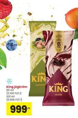 Spar King jégkrém ajánlat