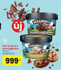 Spar Ben&Jerry's mini jégkrém ajánlat