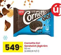 Spar Cornetto Go! Sandwich jégkrém ajánlat