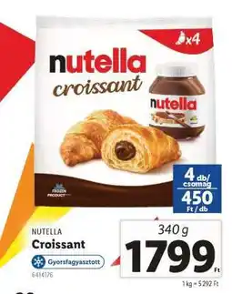 Lidl NUTELLA Croissant ajánlat