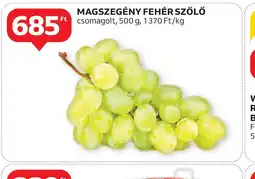 Auchan Magszegény fehér szőlő ajánlat