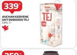 Auchan Auchan Kedvenc UHT dobozos tej ajánlat
