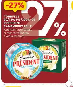 Auchan Président Camembert sajt ajánlat