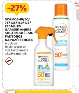 Auchan Garnier Ambre Solaire ajánlat