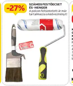 Auchan Számos festőecset és henger ajánlat