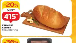 Auchan Krumplis Kenyér ajánlat