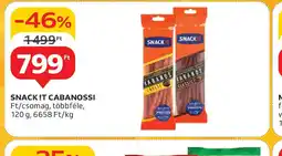 Auchan Snack It Cabanossi ajánlat