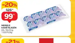 Auchan Meggle Kávétejszín ajánlat