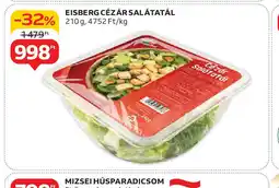 Auchan Eisberg Cézár salátatál ajánlat