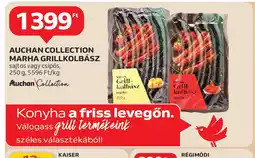 Auchan Auchan Collection Marha Grillkolbász ajánlat